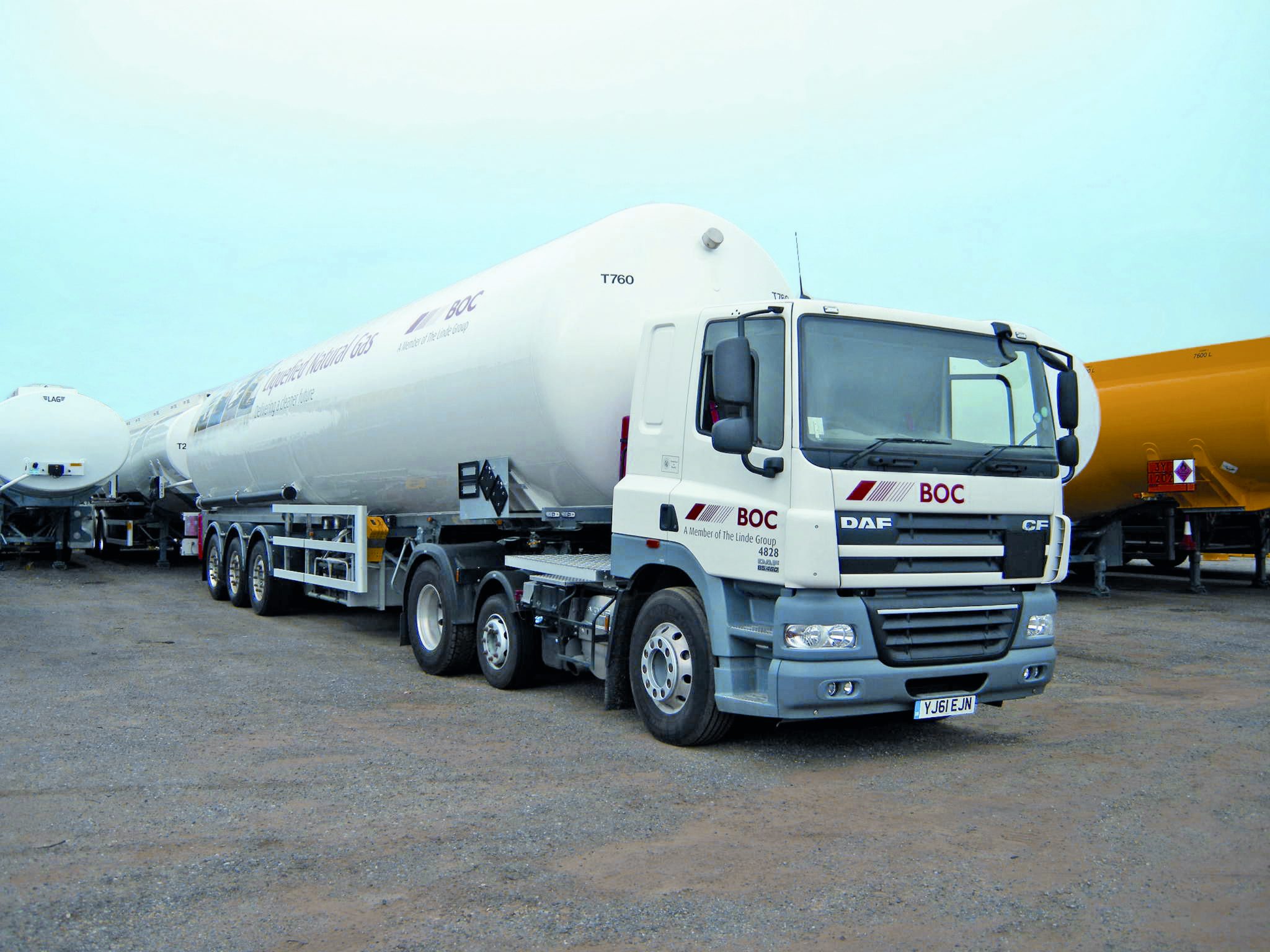 BOC grows LNGpowered delivery fleet Bulk Distributor