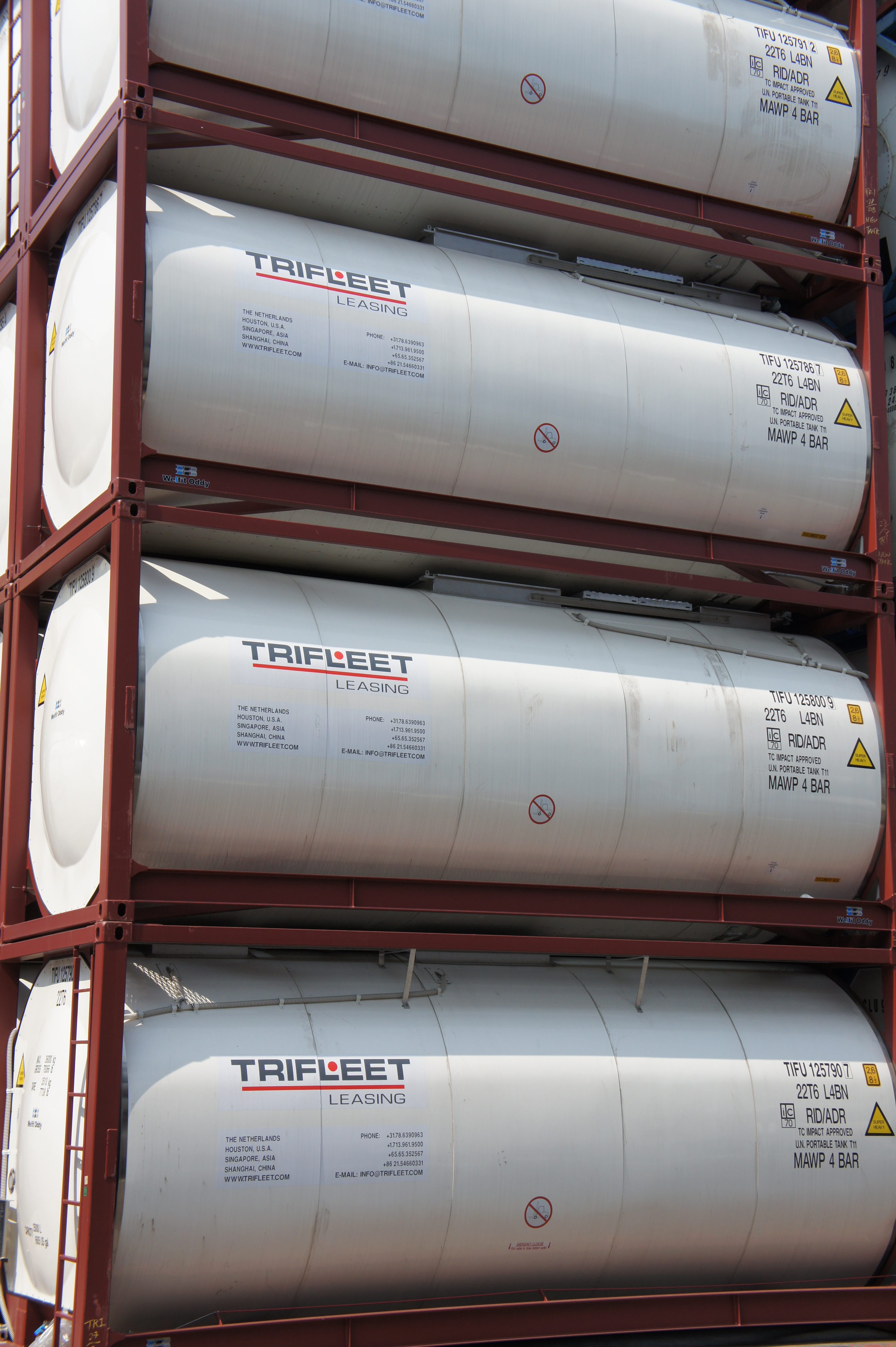 Textainer partners with Trifleet to expand into tank container leasing ...