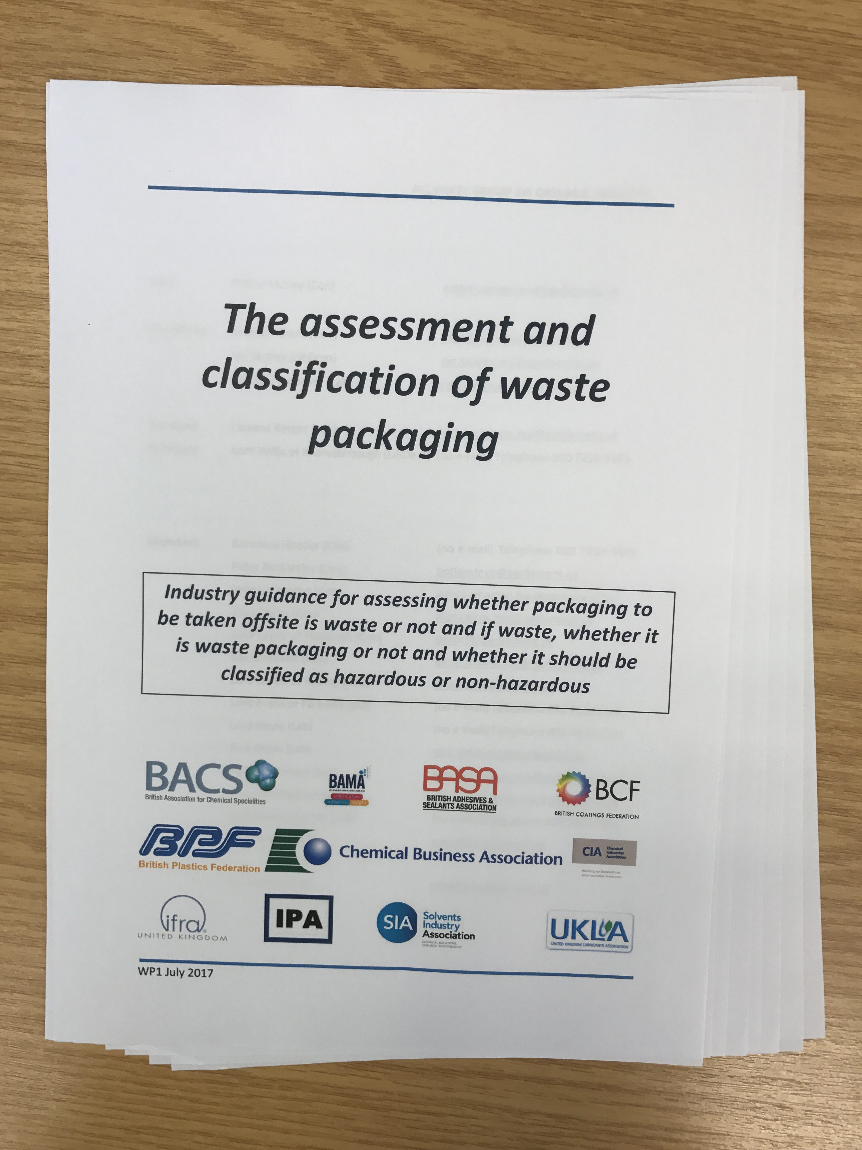 New Guidelines For Waste Packaging Bulk Distributor