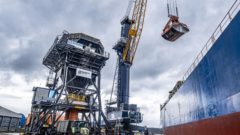 The Port of Rosyth’s Agri-hub reaches 1million tonnes milestone.