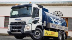 Universal Tanker Group has taken delivery of the first of a total order of 38 new Volvo FMX rigid trucks.
