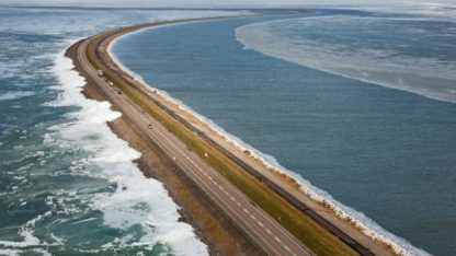 Tidal energy to power a deep-sea automated container terminal capable of processing between 1.5 and 4 million containers annually.