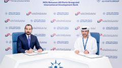 AD Ports Group and Iraq’s IDB have signed a memorandum of understanding for port and logistics development.