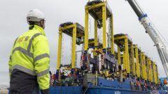 12 new Kalmar straddle carriers go into service in Grangemouth and Tilbury
