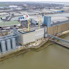Concrete slip form completed at Port of Tilbury’s Grain Terminal