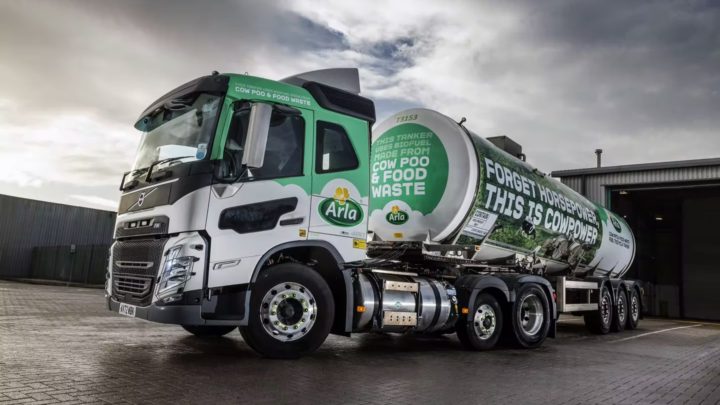 Arla turns cow poo into fuel