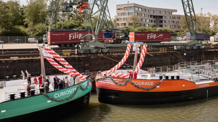 HGK Shipping has named the latest additions to its fleet ‘Courage’ and ‘Curiosity.’
