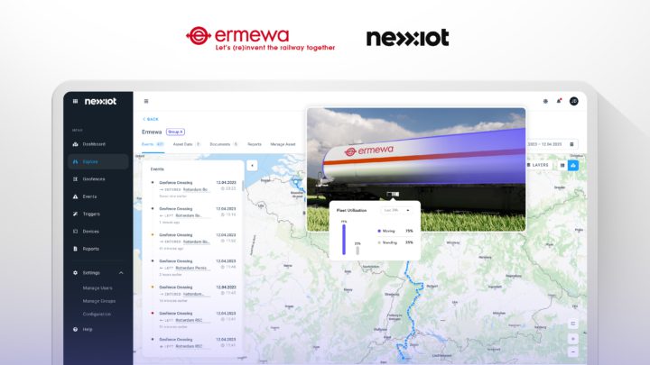 Ermewa, a European leader in railcars leasing, has selected Nexxiot for the next phase of its digitalisation process.